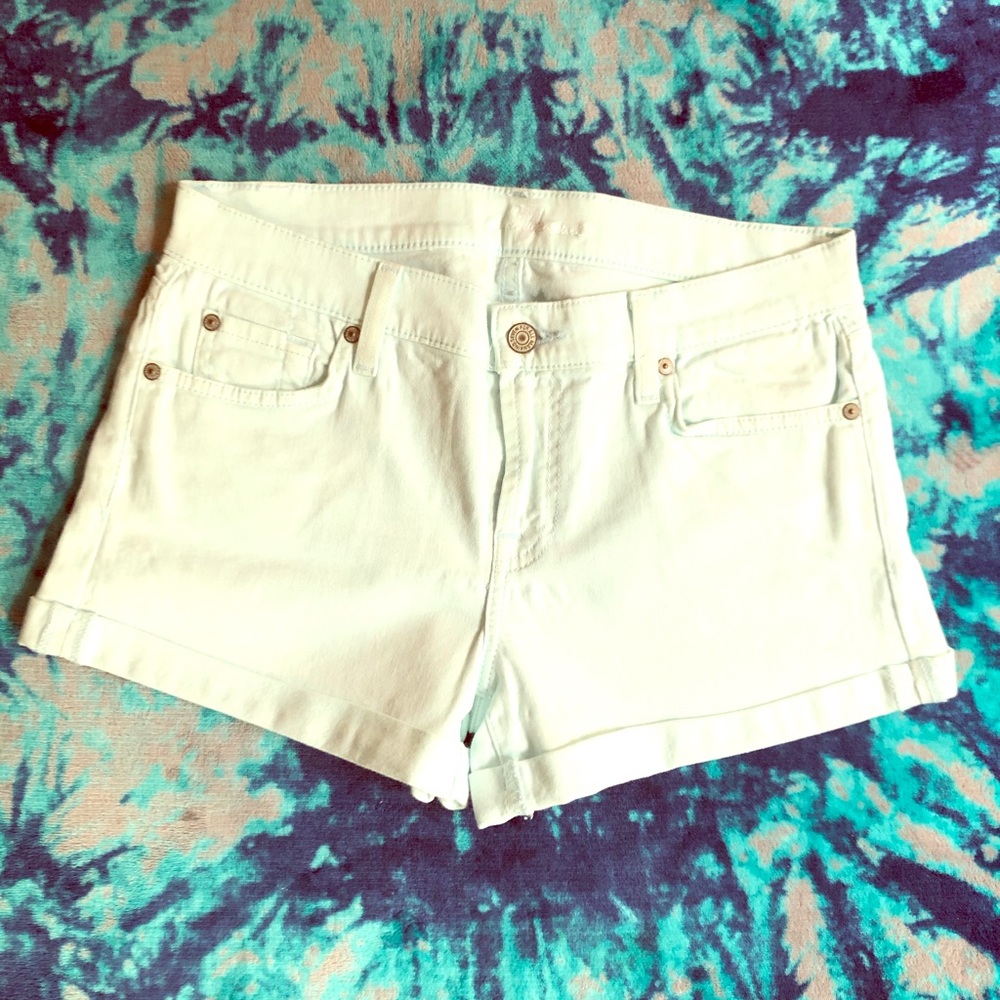 7 for all mankind shorts
